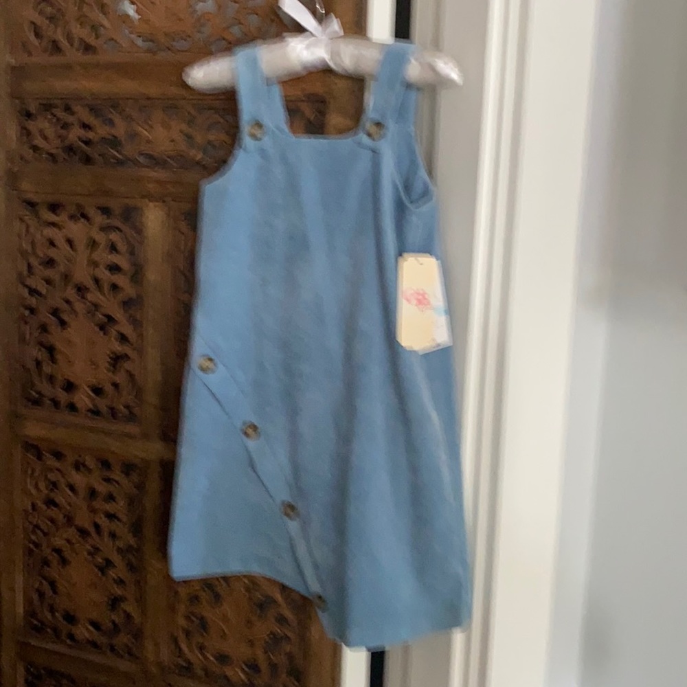Light blue corduroy jumper